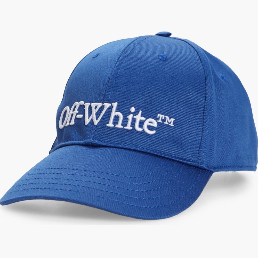 OFF WHITE EMBROIDERED LOGO BASEBALL CAP SIZE MEDIUM BRAND NEW